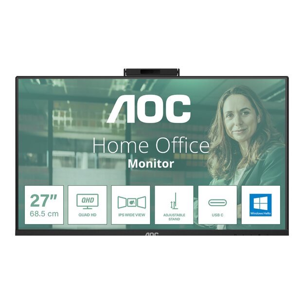 Monitorius AOC Q27P3QW 27inch LCD TFT 2xHDMI DP