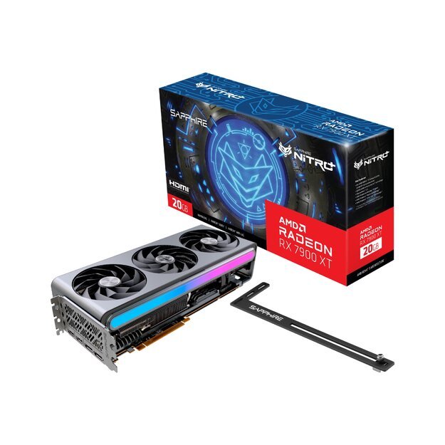 Vaizdo plokštė |SAPPHIRE|AMD Radeon RX 7900 XT|20 GB|GDDR6|384 bit|PCIE 4.0 16x|Active|2xHDMI|2xDisplayPort|11323-01-40G