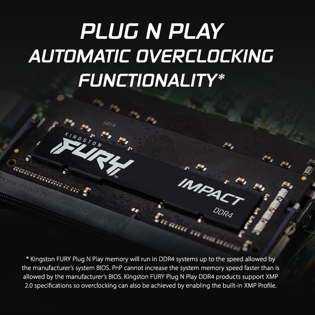 Operatyvioji atmintis (RAM) nešiojamam kompiuteriui NB MEMORY 8GB PC25600 DDR4/SO KF432S20IB/8 KINGSTON