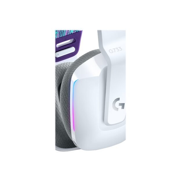 Ausinės LOGITECH G733 LightSpeed Wireless RGB Gaming - WHITE - EMEA 76