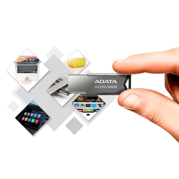 USB raktas USB2 16GB/AUV250-16G-RBK ADATA