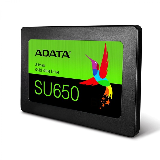 Kietasis diskas (SSD) vidinis SSD|ADATA|SU650|1TB|SATA 3.0|Write speed 450 MBytes/sec|Read speed 520 MBytes/sec|2,5 |TBW 600 TB|MTBF 2000000 hours|ASU650SS-1TT-R
