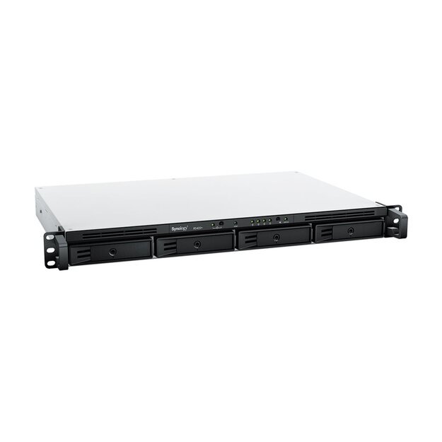 SYNOLOGY RS422+ 4-Bay NAS-Rackmount AMD Ryzen 5 1600 dual-core 2.6GHz 2GB DDR4 ECC