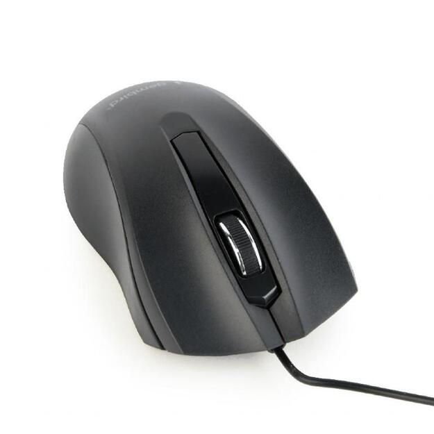 MOUSE USB OPTICAL/BLACK MUS-3B-01 GEMBIRD