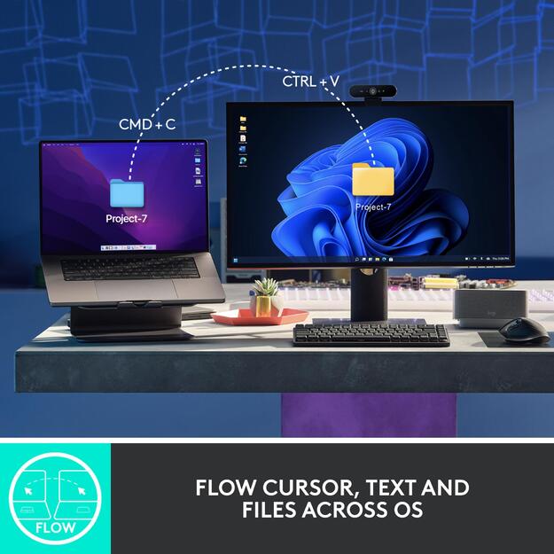 Kompiuterinė pelė belaidė MOUSE BLUETH OPTICAL MASTER 3S/BLACK 910-006559 LOGITECH 58