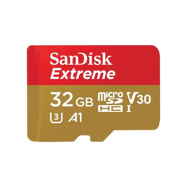 MEMORY MICRO SDHC 32GB UHS-I/W/A SDSQXAF-032G-GN6MA SANDISK 1