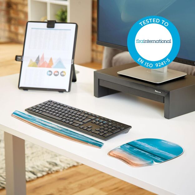 KEYBOARD ACC WRIST SUPPORT/PHOTO GEL 9179401 FELLOWES 5