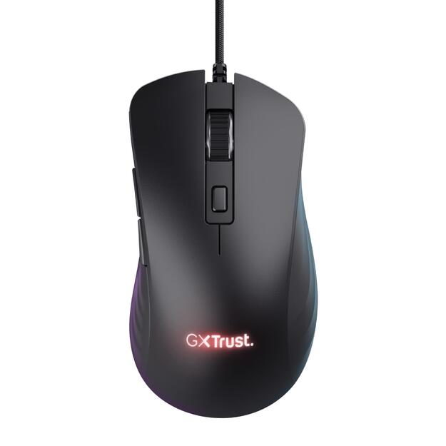 MOUSE USB OPTICAL GAMING/GXT924 YBAR+ BLACK 24890 TRUST 5