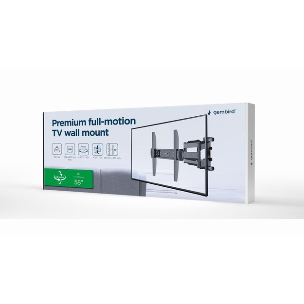 TV SET ACC WALL MOUNT 32-58 /WM-58ST-01 GEMBIRD