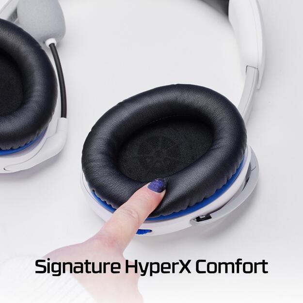 HEADSET HYPERX CLOUDX STINGER2/WHITE/BLUE 75X29AA HYPERX 32