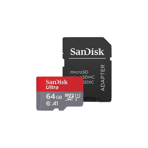 MEMORY MICRO SDHC 64GB UHS-I/SDSQUAB-064G-GN6IA SANDISK 1