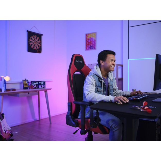 GAMING CHAIR GXT 714R RUYA/RED 25064 TRUST