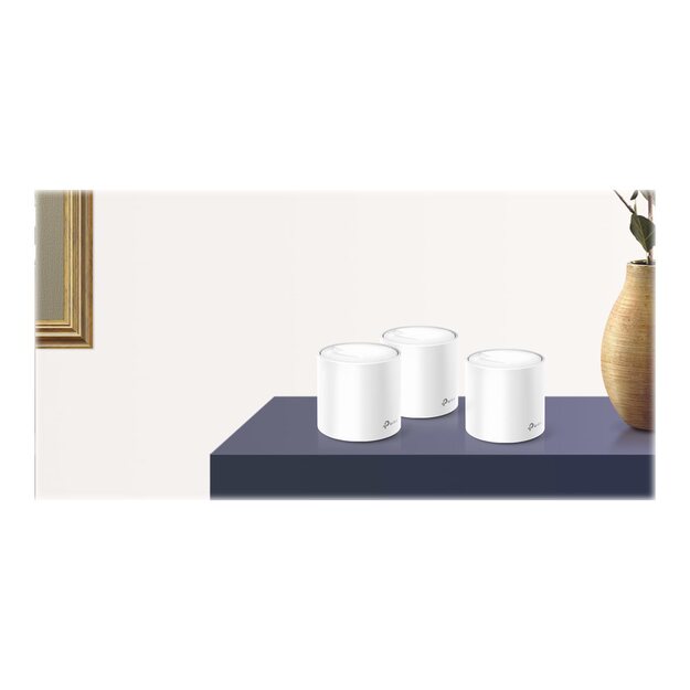 Namų bevielio Mesh tinklo sistema TP-LINK 2-pack 1800Mbps DECOX20(3-PACK) 24