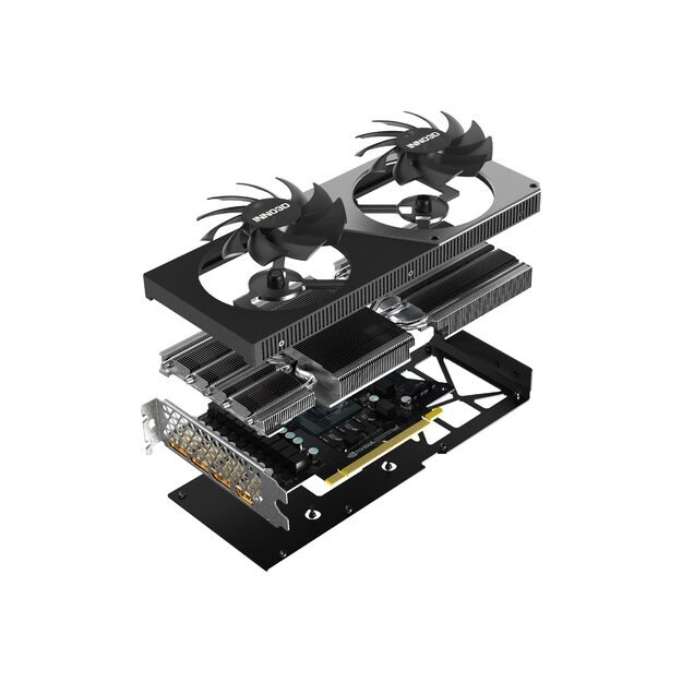 INNO3D GeForce RTX 4070 X2 12GB GDDR6X 3xDP 1xHDMI