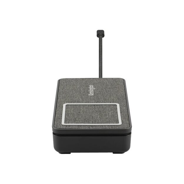 KENSINGTON SD1700p USB-C Dual 4K Portable Docking Station with Qi Charging