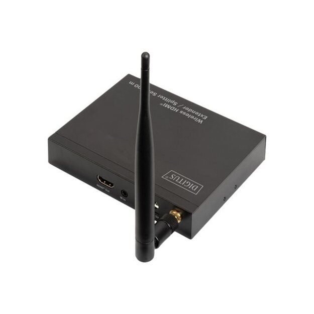 DIGITUS DS-55315 Wireless HDMI Extender Receiver Unit 5GHz Full HD 1080p for splitter function