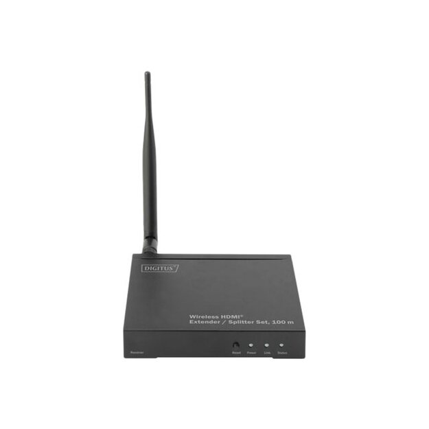 DIGITUS DS-55315 Wireless HDMI Extender Receiver Unit 5GHz Full HD 1080p for splitter function