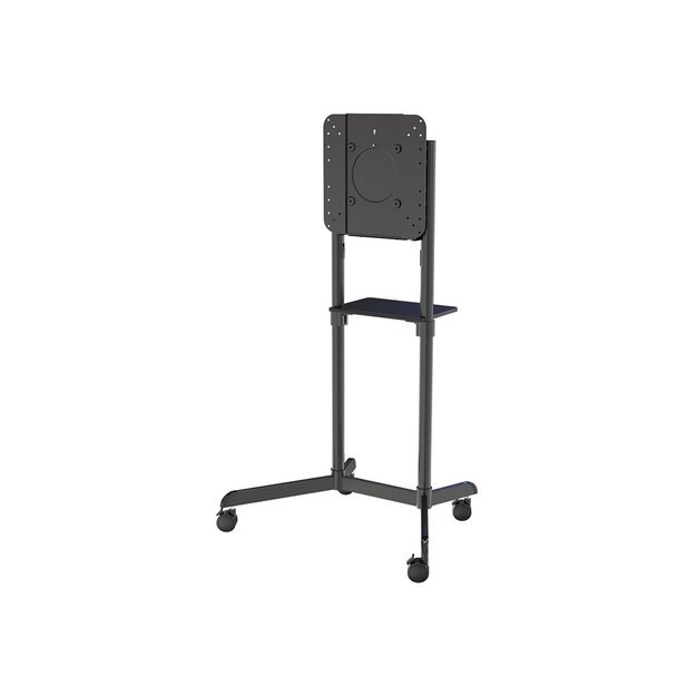 NEOMOUNTS TV/Monitor public Mobile Floorstand 37-70inch max 70kg Height 137cm Tilt Rotate VESA up to 600x400 black 56