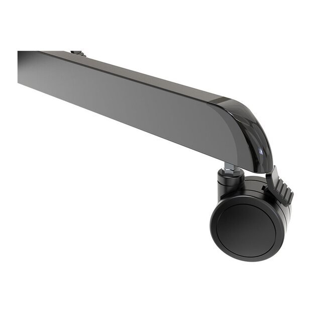 NEOMOUNTS TV/Monitor public Mobile Floorstand 37-70inch max 70kg Height 137cm Tilt Rotate VESA up to 600x400 black 49