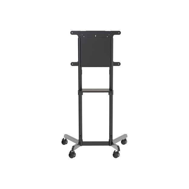 NEOMOUNTS TV/Monitor public Mobile Floorstand 37-70inch max 70kg Height 137cm Tilt Rotate VESA up to 600x400 black 60