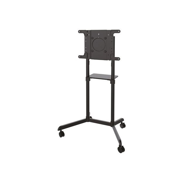 NEOMOUNTS TV/Monitor public Mobile Floorstand 37-70inch max 70kg Height 137cm Tilt Rotate VESA up to 600x400 black 58