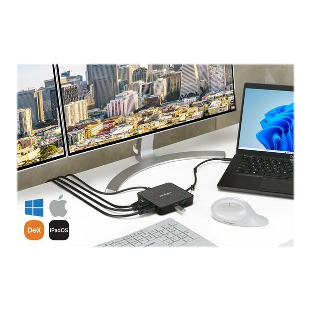 KENSINGTON MD120U4 USB4 & Thunderbolt 4 Portable Docking Station