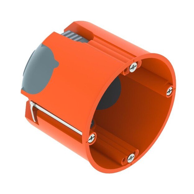 Cavity wall device box sealed 61x68mm orange, OBO Betterman