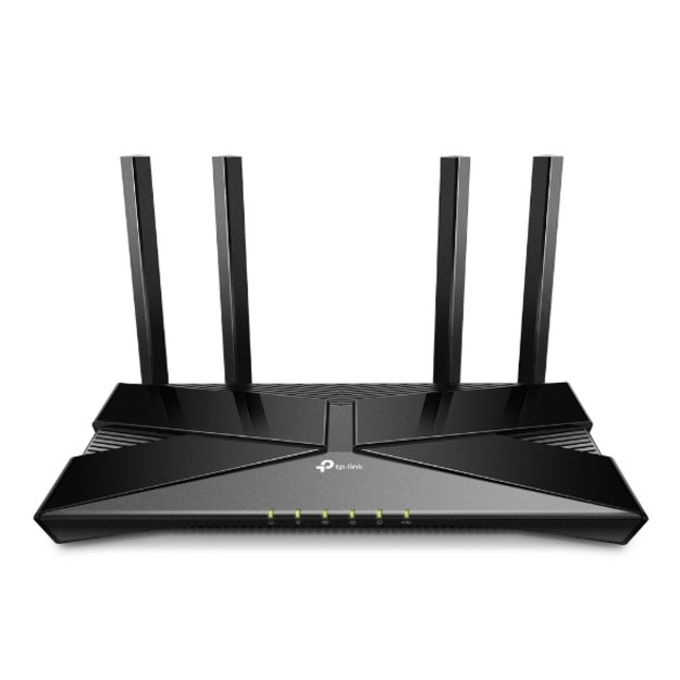 Wireless Router|TP-LINK|1800 Mbps|Wi-Fi 6|4x10/100/1000M|LAN \ WAN ports 1|DHCP|Number of antennas 4|ARCHERAX1800