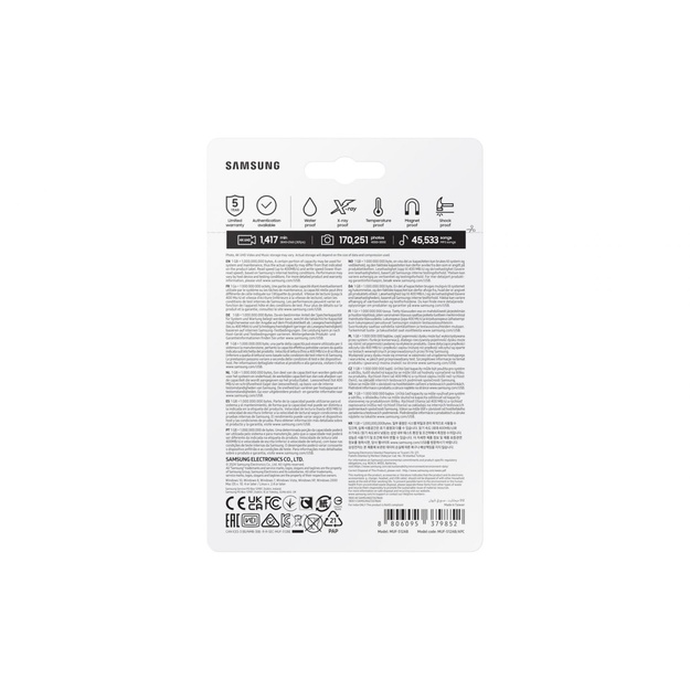 MEMORY DRIVE FLASH USB3.2/512GB MUF-512AB/APC SAMSUNG