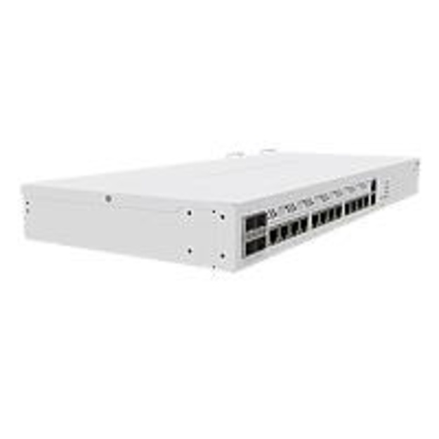 MIKROTIK CCR2116-12G-4S+ Cloud Core Router 4X2GHZ 128MB NAND 4x 10GE SFP+ 13x 1GE Ports 2x AC Inputs L6
