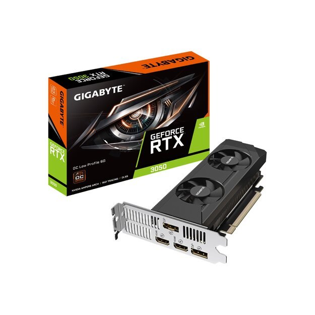 GIGABYTE GeForce RTX3050 OC Low Profile 6GB 23