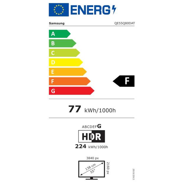 SAMSUNG QE55Q80DATXXH 55inch TV