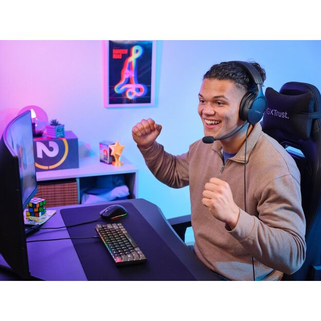 KEYBOARD USB GAMING GXT867/ACIRA MINI 24882 TRUST 12