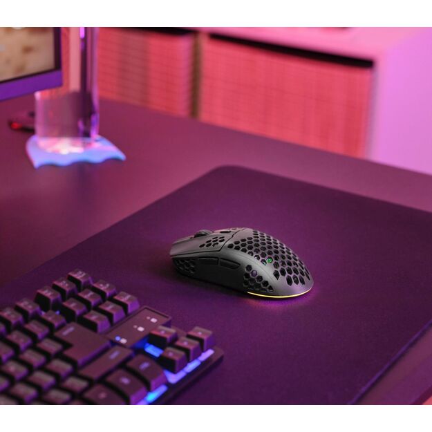 MOUSE USB OPTICAL WRL GXT929/HELOX LIGHTW BLK 25307 TRUST 11