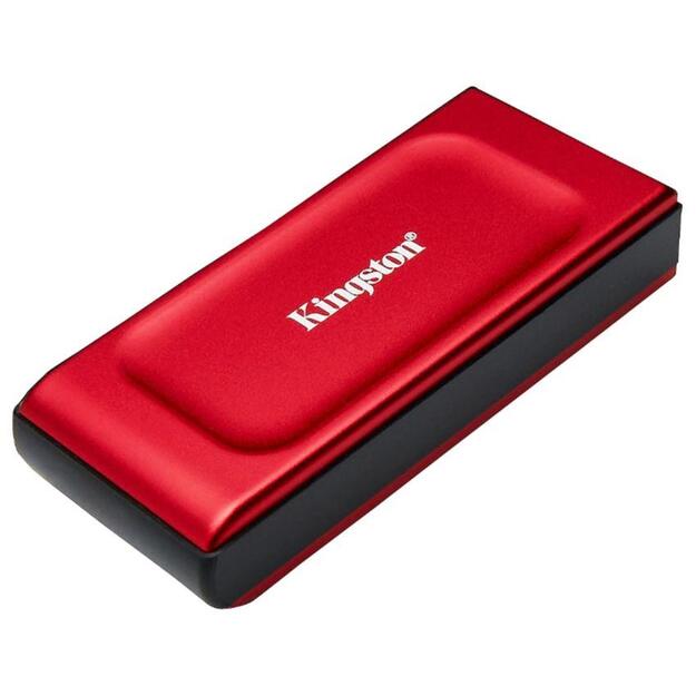 External SSD|KINGSTON|XS1000|2TB|USB 3.2|Write speed 1000 MBytes/sec|Read speed 1050 MBytes/sec|SXS1000R/2000G