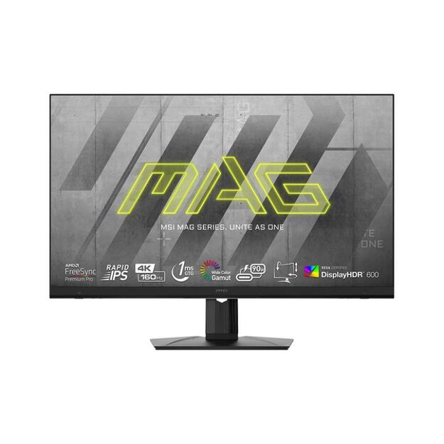 LCD Monitor|MSI|MAG 323UPF|32 |Gaming/4K|Panel IPS|3840x2160|16:9|160Hz|Matte|1 ms|Swivel|Height adjustable|Tilt|Colour Black|MAG323UPF