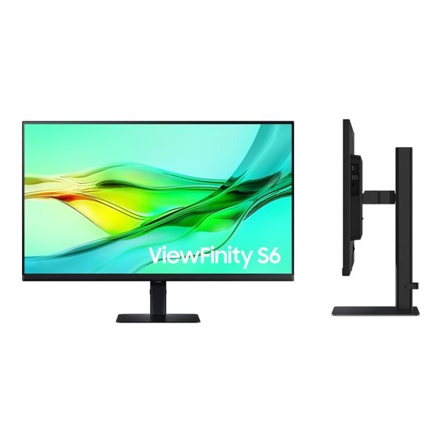 SAMSUNG S32D600U 32inch 16:9 2560x1440 IPS 5ms 100Hz HDR10 sRGB HAS Swivel Pivot HDMI DP USB-C 90W LAN Daisy chain KVM VESA100 15