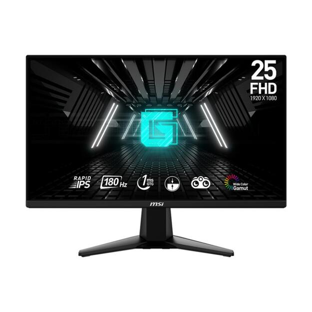 LCD Monitor|MSI|G255F|24.5 |Gaming|Panel IPS|1920x1080|16:9|180 Hz|1 ms|G255F