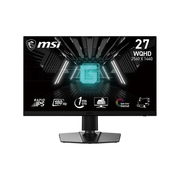 LCD Monitor|MSI|G272QPF E2|27 |Gaming|Panel IPS|2560x1440|16:9|180Hz|1 ms|Swivel|Pivot|Height adjustable|Tilt|G272QPFE2