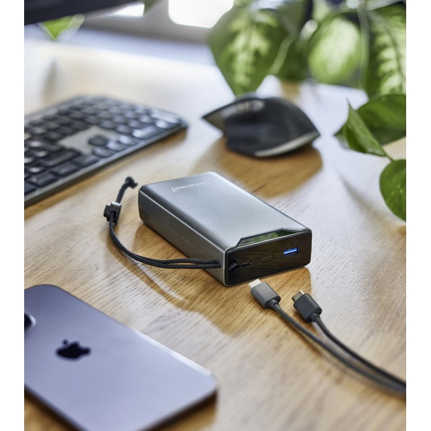 POWER BANK USB 20000MAH QC3.0/GREY F20000 7332054 INTENSO