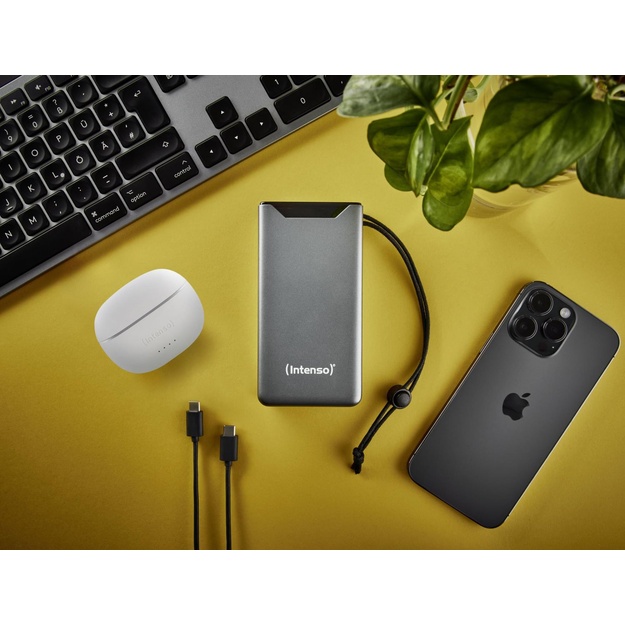 POWER BANK USB 20000MAH QC3.0/GREY F20000 7332054 INTENSO