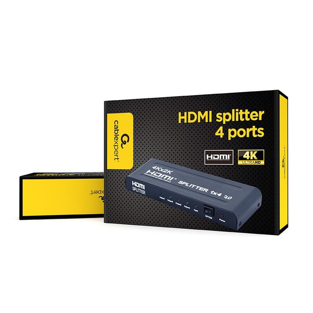 CABLE HDMI SPLITTER 4PORTS/DSP-4PH4-02 GEMBIRD