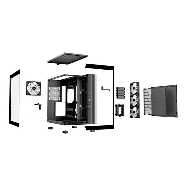 Case|BE QUIET|LIGHT BASE 600 LX|Tower|ATX|MicroATX|MiniITX|Colour Black|BGW67