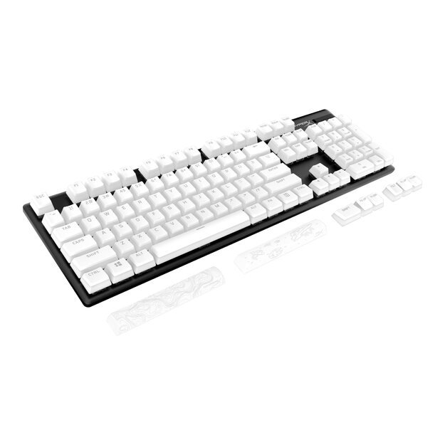 HP HyperX WHT Pudding Keycaps 2-US