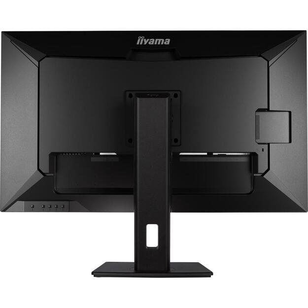 IIYAMA XUB3293UHSN-B5 32inch ETE IPS 3840x2160 UHD 1000:1 350cd/m2 4ms HDMI DP USB-C Dock LAN 65W PD Speakers 15cm Height Adj. (P) 5