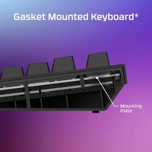 KEYBOARD ALLOY RISE 75 S BLACK/7G7A4AA#ABA HYPERX