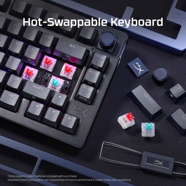 KEYBOARD ALLOY RISE 75 S BLACK/7G7A4AA#ABA HYPERX