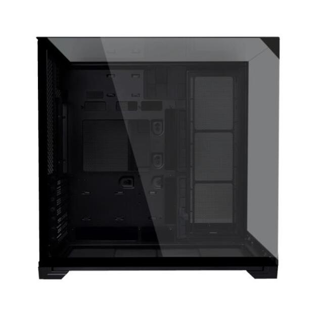 Case|LIAN LI|O11 VISION COMPACT|Tower|Case product features Transparent panel|ATX|EATX|MicroATX|MiniITX|Colour Black|G99.O11VPX.00