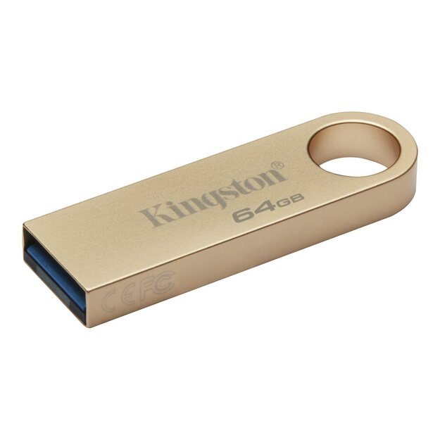 KINGSTON 64GB 220MB/s Metal USB 3.2 Gen 1 DataTraveler SE9 G3 4