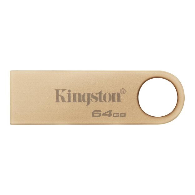 KINGSTON 64GB 220MB/s Metal USB 3.2 Gen 1 DataTraveler SE9 G3 3
